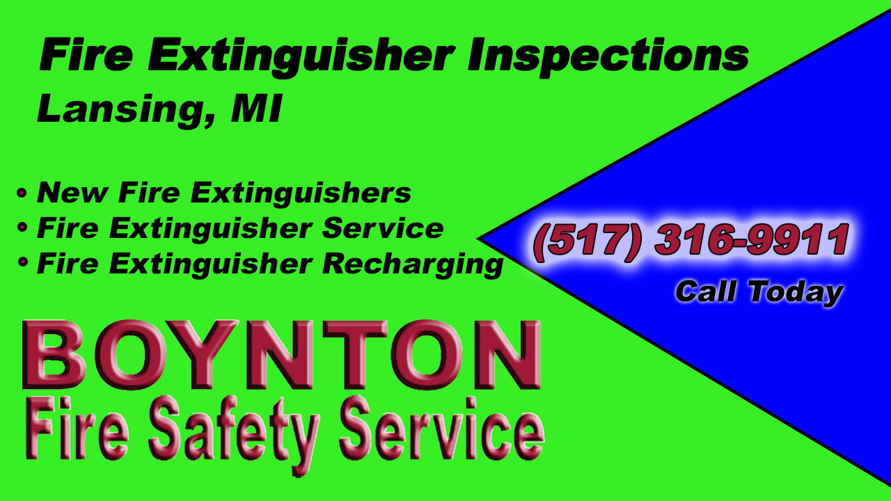 Fire Extinguisher Inspections Lansing MI