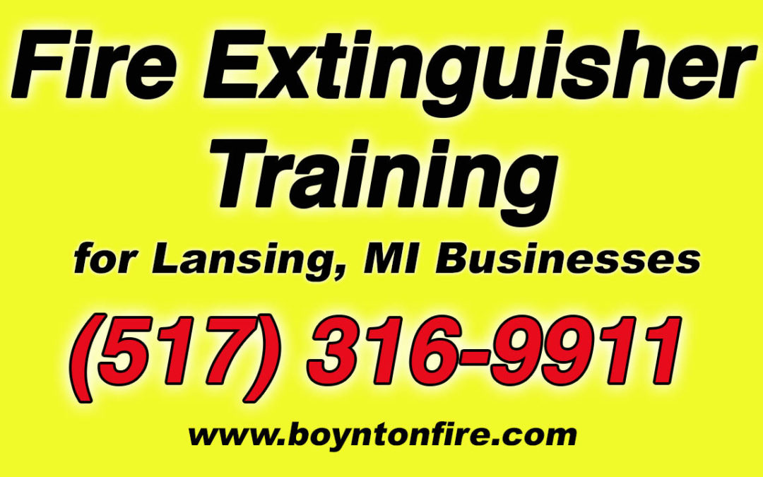 Fire Extinguisher Training Lansing MI